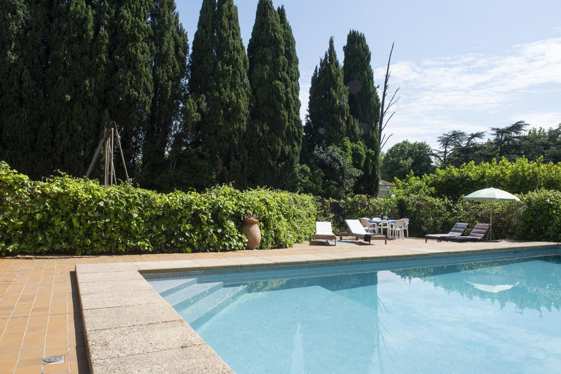 La Villa Plaisance - Maison Et Chambres D Hotes A Proximite De Chateaneuf-Du-Pape Bedarrides Luaran gambar